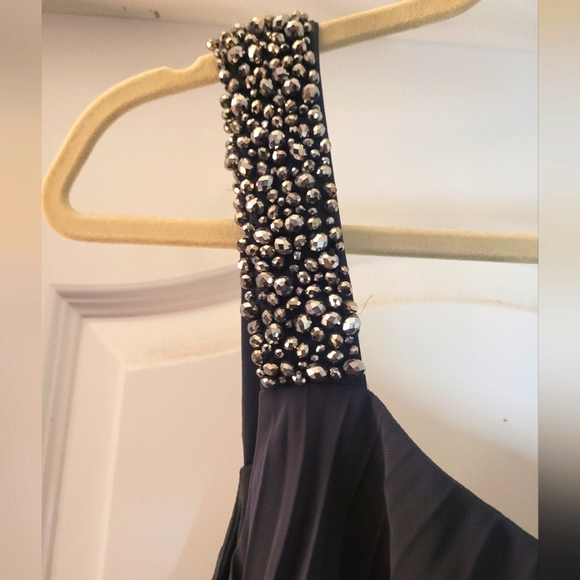 16W long charcoal gray gowny - Picture 5 of 7